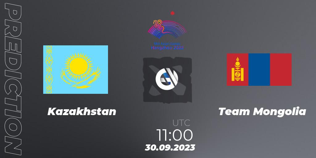 Kazakhstan - Team Mongolia: прогноз. 30.09.2023 at 11:00, Dota 2, 2022 Asian Games