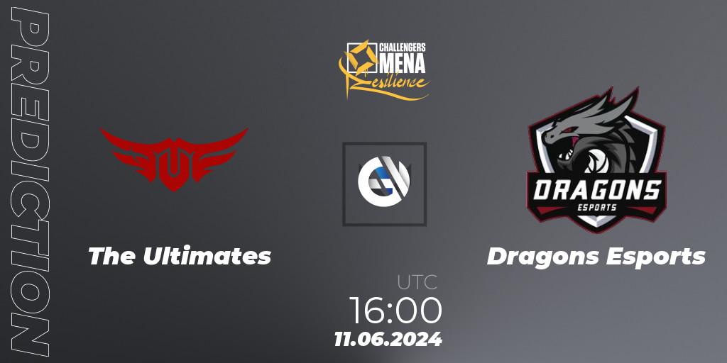 The Ultimates - Dragons Esports: прогноз. 11.06.2024 at 16:00, VALORANT, VALORANT Challengers 2024 MENA: Resilience Split 2 - GCC and Iraq