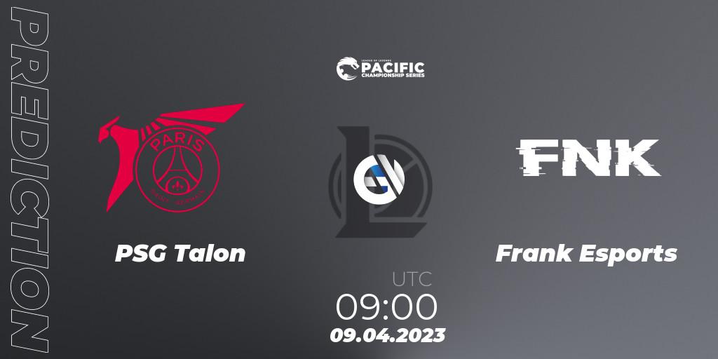 PSG Talon - Frank Esports: прогноз. 09.04.2023 at 09:00, LoL, PCS Spring 2023 - Playoffs