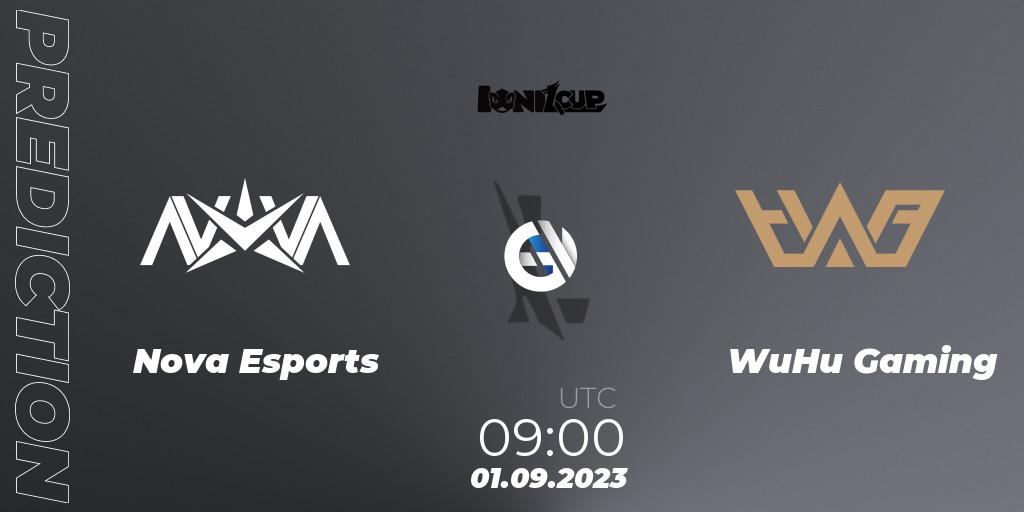 Nova Esports - WuHu Gaming: прогноз. 01.09.2023 at 09:00, Wild Rift, Ionia Cup 2023 - WRL CN Qualifiers