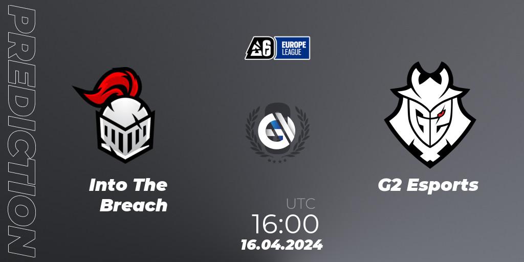 Into The Breach - G2 Esports: прогноз. 16.04.24, Rainbow Six, Europe League 2024 - Stage 1