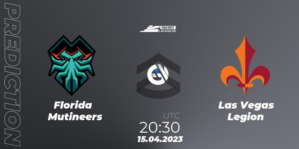 Florida Mutineers - Las Vegas Legion: прогноз. 15.04.2023 at 20:30, Call of Duty, Call of Duty League 2023: Stage 4 Major Qualifiers