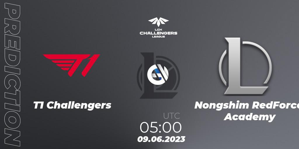 T1 Challengers - Nongshim RedForce Academy: прогноз. 09.06.23, LoL, LCK Challengers League 2023 Summer - Group Stage