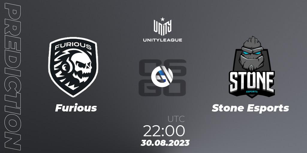 Furious - Stone Esports: прогноз. 30.08.2023 at 22:00, Counter-Strike (CS2), LVP Unity League Argentina 2023