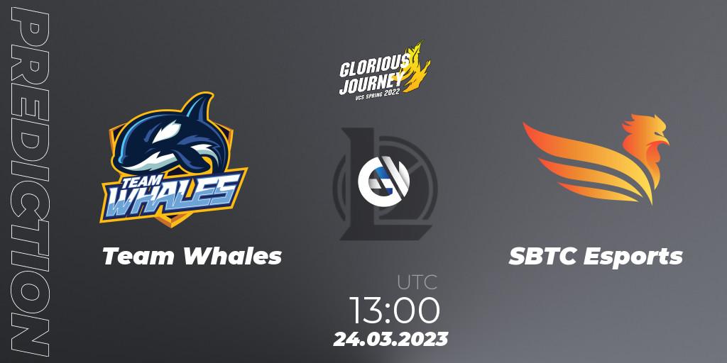 Team Whales - SBTC Esports: прогноз. 24.03.23, LoL, VCS Spring 2023 - Group Stage