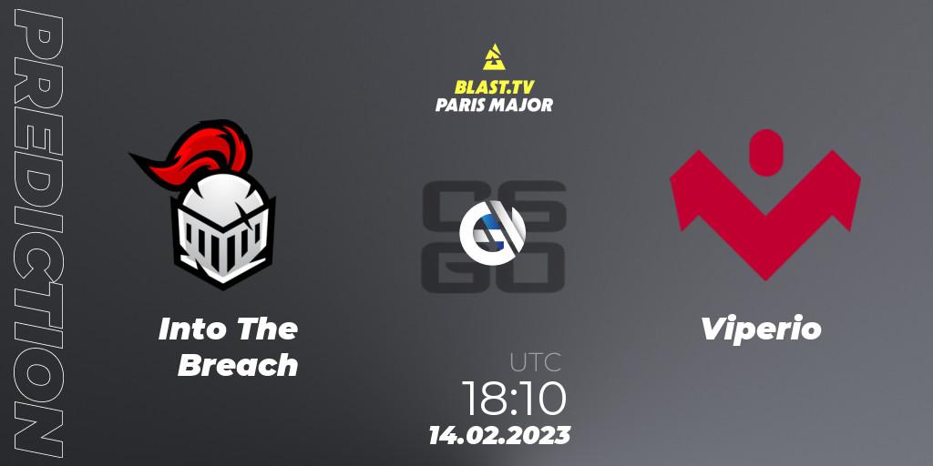 Into The Breach - Viperio: прогноз. 14.02.2023 at 18:10, Counter-Strike (CS2), BLAST.tv Paris Major 2023 Europe RMR Open Qualifier