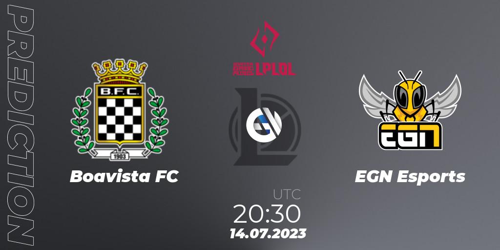 Boavista FC - EGN Esports: прогноз. 23.06.2023 at 20:30, LoL, LPLOL Split 2 2023 - Group Stage