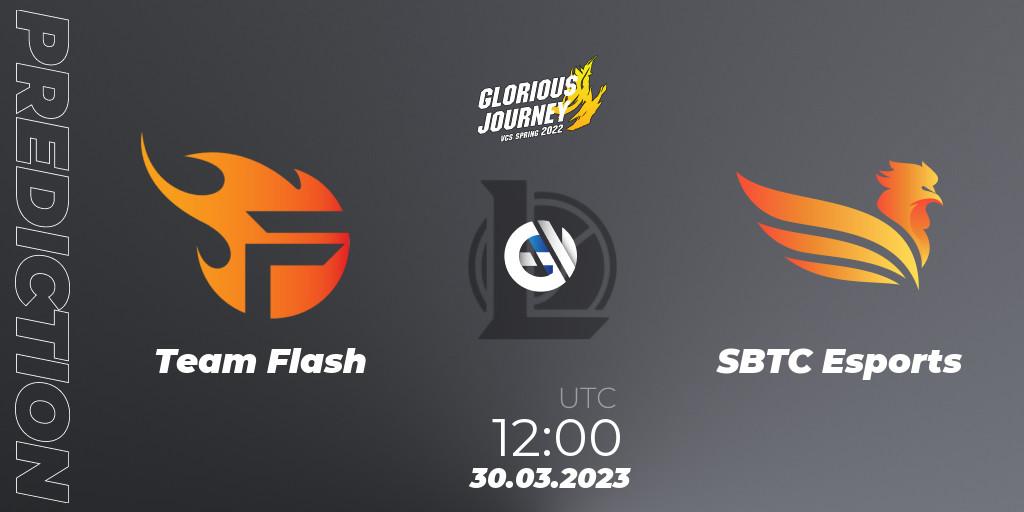 Team Flash - SBTC Esports: прогноз. 30.03.23, LoL, VCS Spring 2023 - Group Stage
