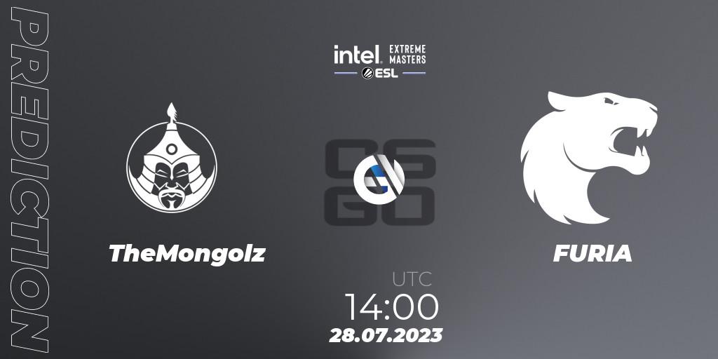 TheMongolz - FURIA: прогноз. 28.07.2023 at 14:00, Counter-Strike (CS2), IEM Cologne 2023 - Play-In
