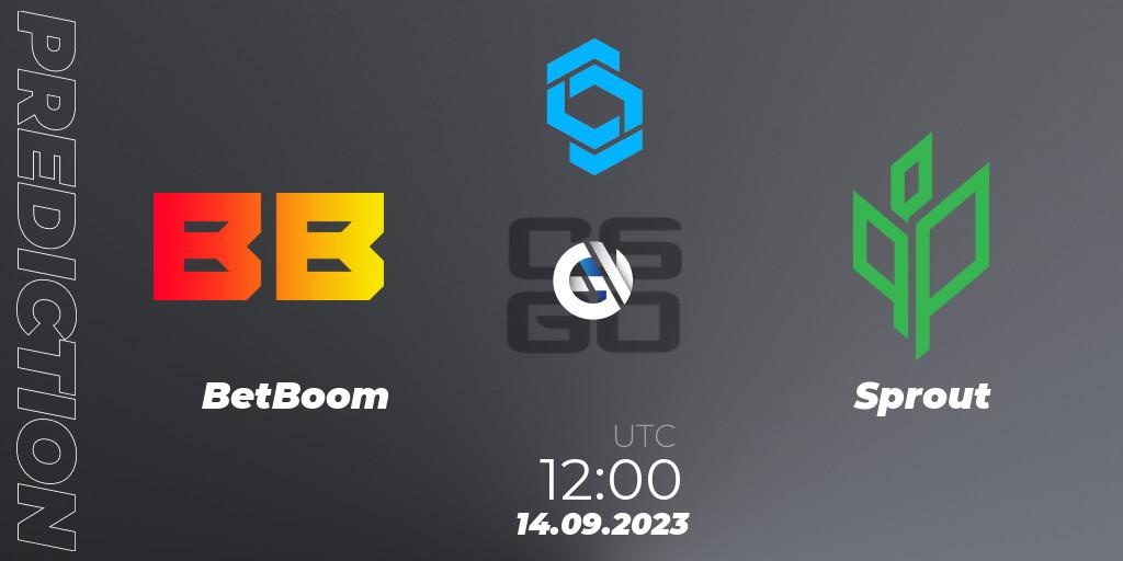 BetBoom - Sprout: прогноз. 14.09.2023 at 12:00, Counter-Strike (CS2), CCT East Europe Series #2