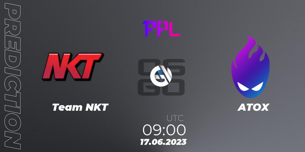 Team NKT - ATOX: прогноз. 17.06.2023 at 09:00, Counter-Strike (CS2), Perfect World Arena Premier League Season 4