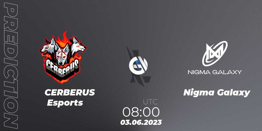 CERBERUS Esports - Nigma Galaxy: прогноз. 03.06.2023 at 08:00, Wild Rift, WRL Asia 2023 - Season 1 - Regular Season