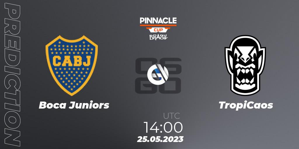 Boca Juniors - TropiCaos: прогноз. 25.05.23, CS2 (CS:GO), Pinnacle Brazil Cup 1
