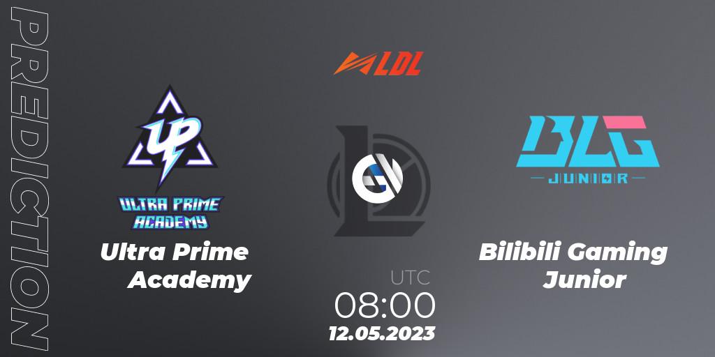 Ultra Prime Academy - Bilibili Gaming Junior: прогноз. 12.05.2023 at 08:00, LoL, LDL 2023 - Regular Season - Stage 2
