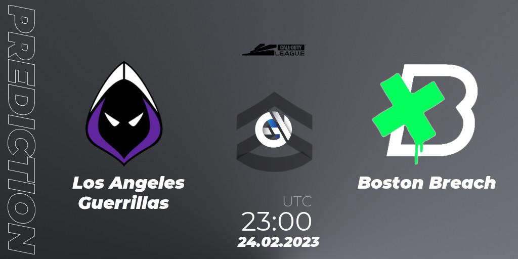 Los Angeles Guerrillas - Boston Breach: прогноз. 24.02.2023 at 23:00, Call of Duty, Call of Duty League 2023: Stage 3 Major Qualifiers