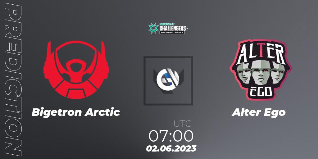 Bigetron Arctic - Alter Ego: прогноз. 02.06.23, VALORANT, VALORANT Challengers 2023: Indonesia Split 2 - Playoffs