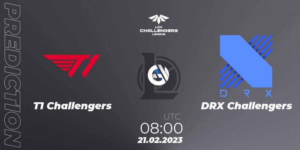 T1 Challengers - DRX Challengers: прогноз. 21.02.23, LoL, LCK Challengers League 2023 Spring
