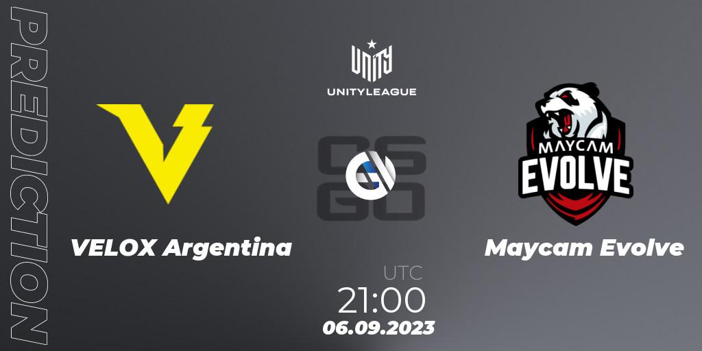 VELOX Argentina - Maycam Evolve: прогноз. 06.09.23, CS2 (CS:GO), LVP Unity League Argentina 2023