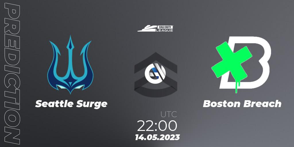 Seattle Surge - Boston Breach: прогноз. 14.05.2023 at 22:00, Call of Duty, Call of Duty League 2023: Stage 5 Major Qualifiers