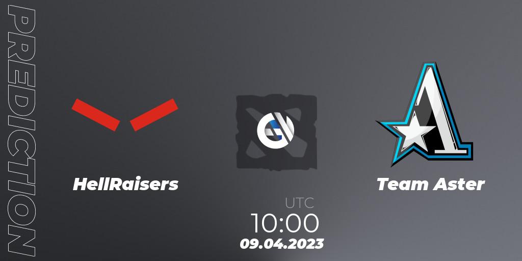 ex-HellRaisers - Team Aster: прогноз. 09.04.2023 at 10:07, Dota 2, DreamLeague Season 19 - Group Stage 1