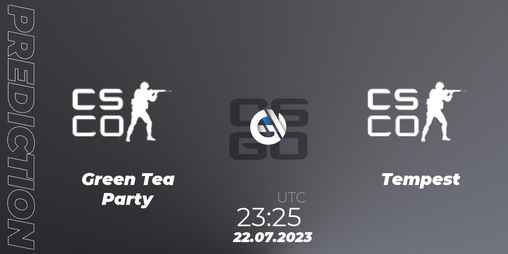 Green Tea Party - Tempest: прогноз. 22.07.2023 at 23:25, Counter-Strike (CS2), ESEA Pre-Season Circuit Summer 2023 NA Open Qualifier 6