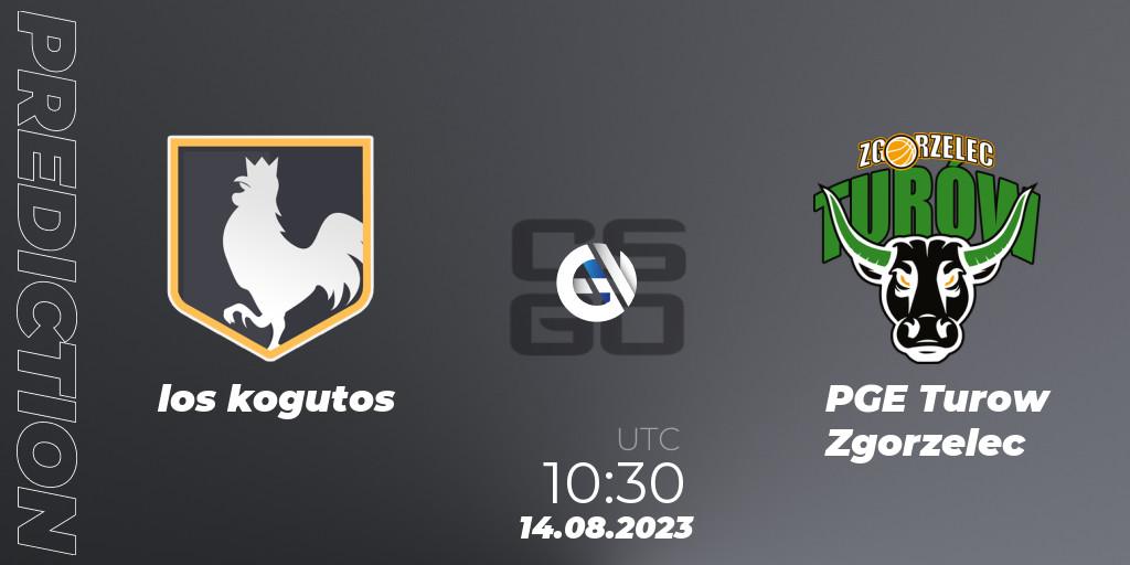 los kogutos - PGE Turow Zgorzelec: прогноз. 14.08.2023 at 11:25, Counter-Strike (CS2), European Pro League Season 10: Division 2