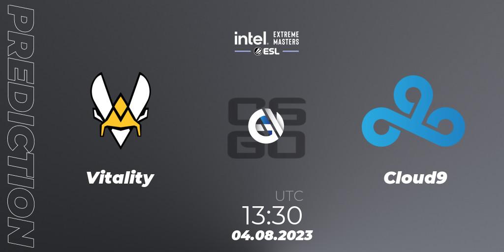Vitality - Cloud9: прогноз. 04.08.2023 at 13:30, Counter-Strike (CS2), IEM Cologne 2023