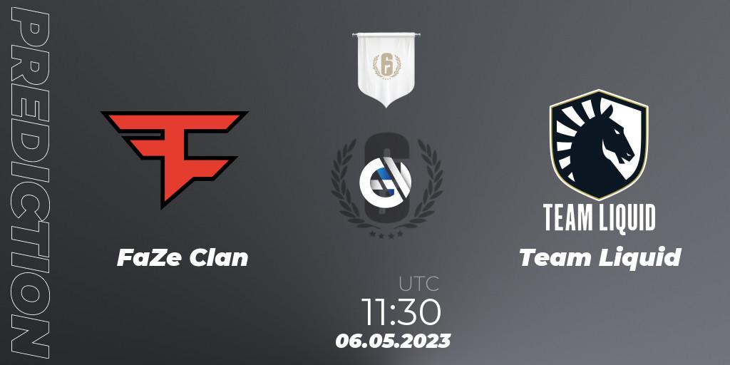 FaZe Clan - Team Liquid: прогноз. 06.05.23, Rainbow Six, BLAST R6 Major Copenhagen 2023 Playoffs