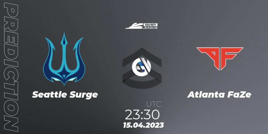 Seattle Surge - Atlanta FaZe: прогноз. 15.04.2023 at 23:30, Call of Duty, Call of Duty League 2023: Stage 4 Major Qualifiers
