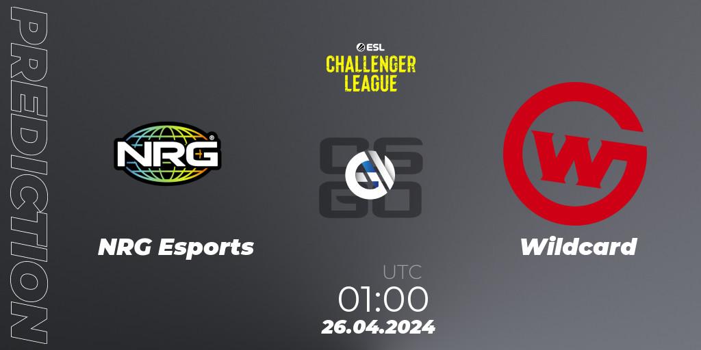 NRG Esports - Wildcard: прогноз. 26.04.24, CS2 (CS:GO), ESL Challenger League Season 47: North America
