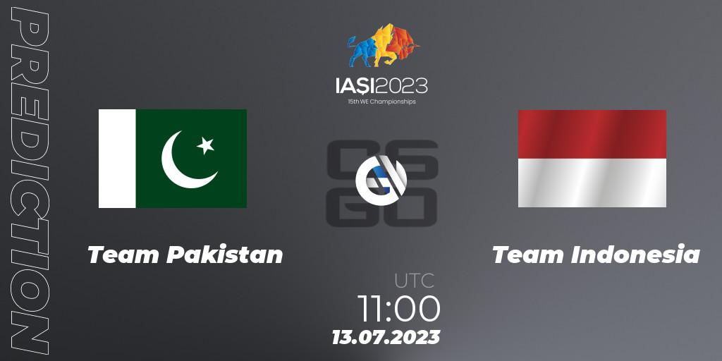 Team Pakistan - Team Indonesia: прогноз. 13.07.2023 at 11:00, Counter-Strike (CS2), IESF Asian Championship 2023