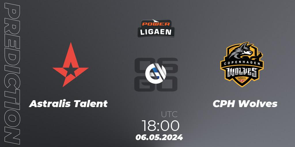 Astralis Talent - CPH Wolves: прогноз. 06.05.2024 at 18:00, Counter-Strike (CS2), Dust2.dk Ligaen Season 26