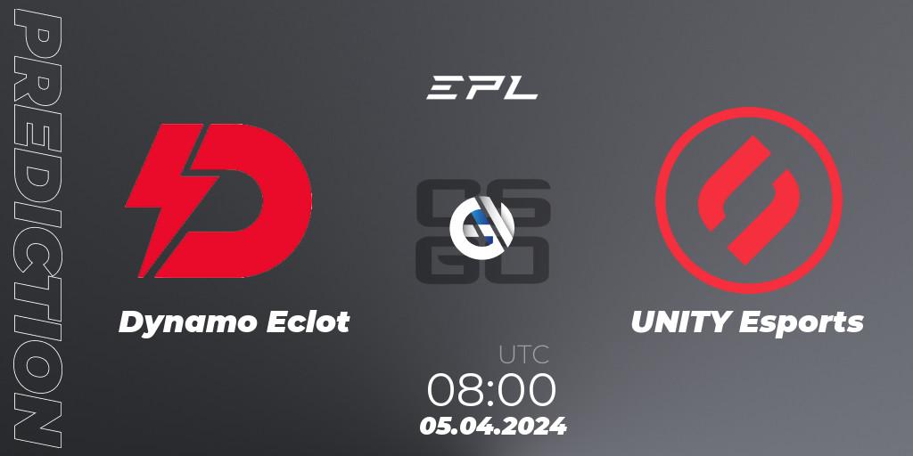 Dynamo Eclot - UNITY Esports: прогноз. 05.04.24, CS2 (CS:GO), European Pro League Season 16: Division 2