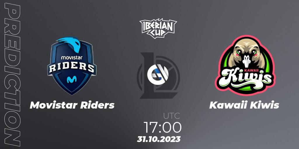 Movistar Riders - Kawaii Kiwis: прогноз. 31.10.23, LoL, Iberian Cup 2023