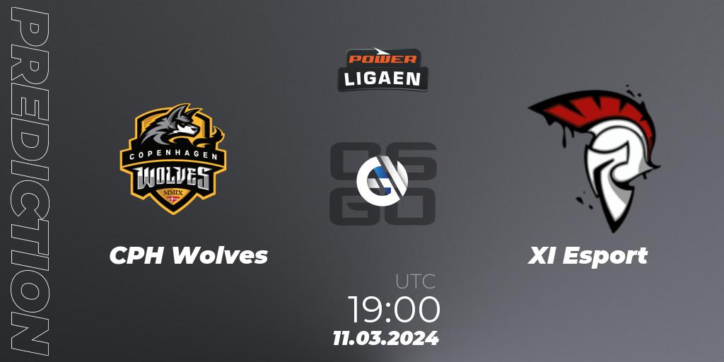 CPH Wolves - XI Esport: прогноз. 11.03.24, CS2 (CS:GO), Dust2.dk Ligaen Season 25