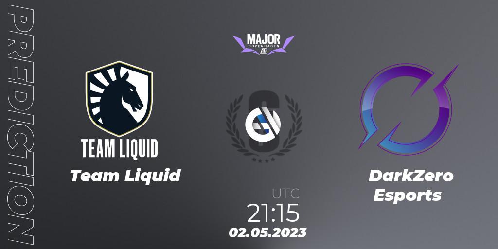 Team Liquid - DarkZero Esports: прогноз. 02.05.2023 at 19:50, Rainbow Six, BLAST R6 Major Copenhagen 2023