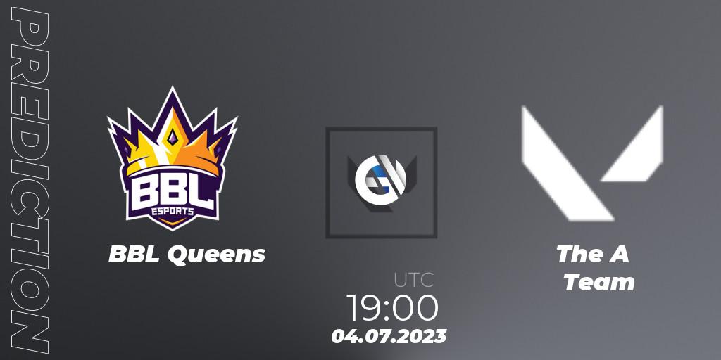 BBL Queens - The A Team: прогноз. 04.07.2023 at 19:10, VALORANT, VCT 2023: Game Changers EMEA Series 2 - Group Stage