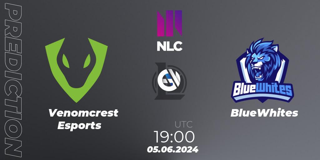 Venomcrest Esports - BlueWhites: прогноз. 02.07.2024 at 16:00, LoL, NLC 1st Division Summer 2024