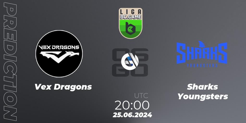Vex Dragons - Sharks Youngsters: прогноз. 25.06.2024 at 20:00, Counter-Strike (CS2), Dust2 Brasil Liga Season 3: Division 2