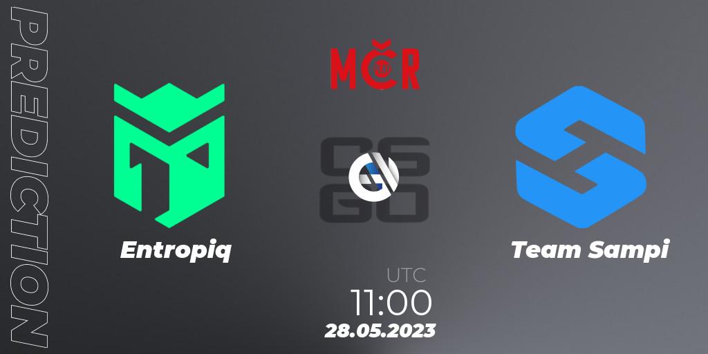 Entropiq - Team Sampi: прогноз. 28.05.2023 at 11:00, Counter-Strike (CS2), Tipsport Cup Bratislava 2023