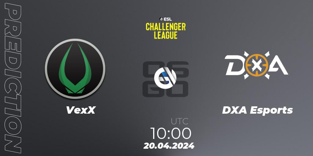 VexX - DXA Esports: прогноз. 07.05.2024 at 11:10, Counter-Strike (CS2), ESL Challenger League Season 47: Oceania