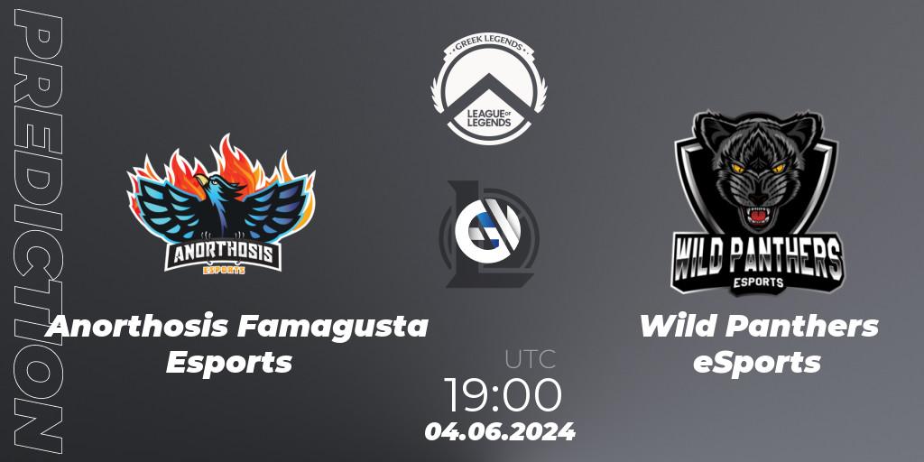 Anorthosis Famagusta Esports - Wild Panthers eSports: прогноз. 04.06.2024 at 19:00, LoL, GLL Summer 2024
