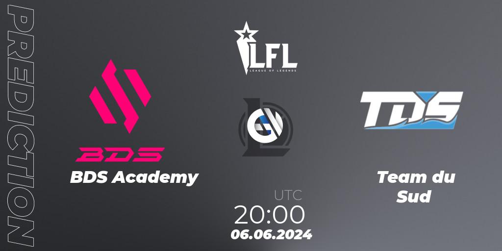 BDS Academy - Team du Sud: прогноз. 06.06.2024 at 20:00, LoL, LFL Summer 2024