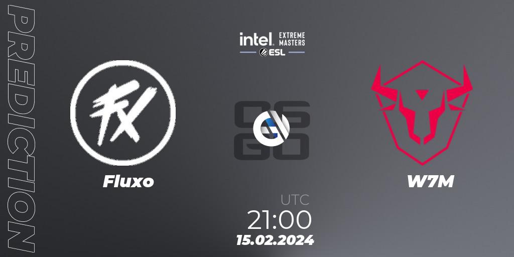 Fluxo - W7M: прогноз. 15.02.2024 at 21:10, Counter-Strike (CS2), Intel Extreme Masters Dallas 2024: South American Open Qualifier #1