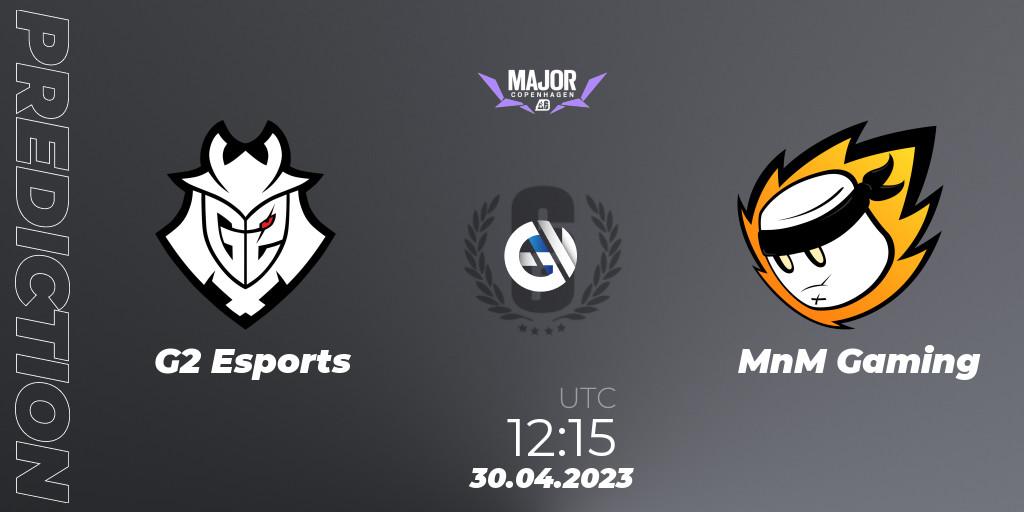 G2 Esports - MnM Gaming: прогноз. 30.04.23, Rainbow Six, BLAST R6 Major Copenhagen 2023