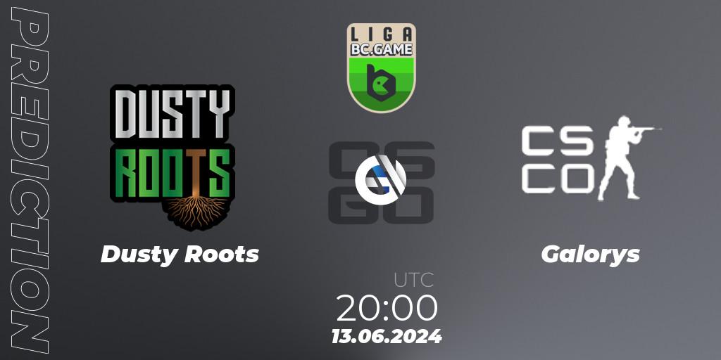 Dusty Roots - Galorys: прогноз. 13.06.2024 at 20:00, Counter-Strike (CS2), Dust2 Brasil Liga Season 3