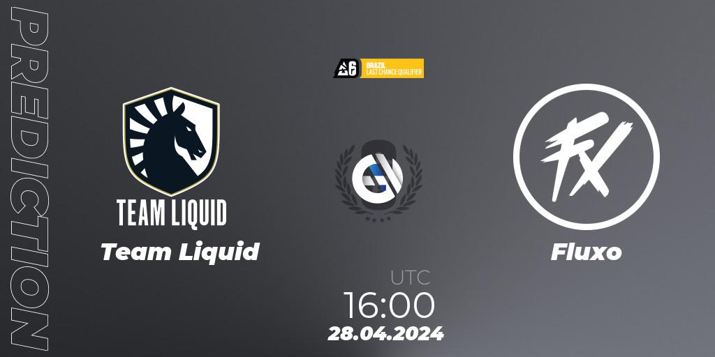 Team Liquid - Fluxo: прогноз. 28.04.24, Rainbow Six, Brazil League 2024 - Stage 1: Last Chance Qualifier