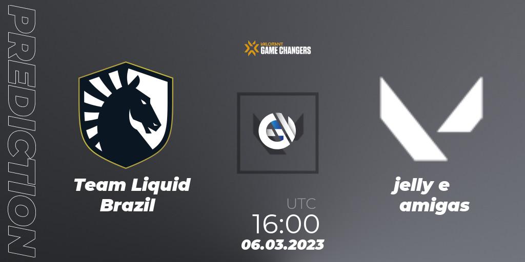Team Liquid Brazil - jelly e amigas: прогноз. 06.03.2023 at 21:00, VALORANT, VCT 2023: Game Changers Brazil Series 1 - Qualifier 3