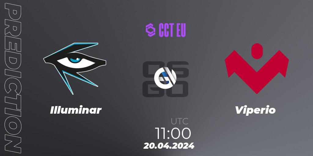 Illuminar - Viperio: прогноз. 20.04.2024 at 11:00, Counter-Strike (CS2), CCT Season 2 Europe Series 1 Closed Qualifier