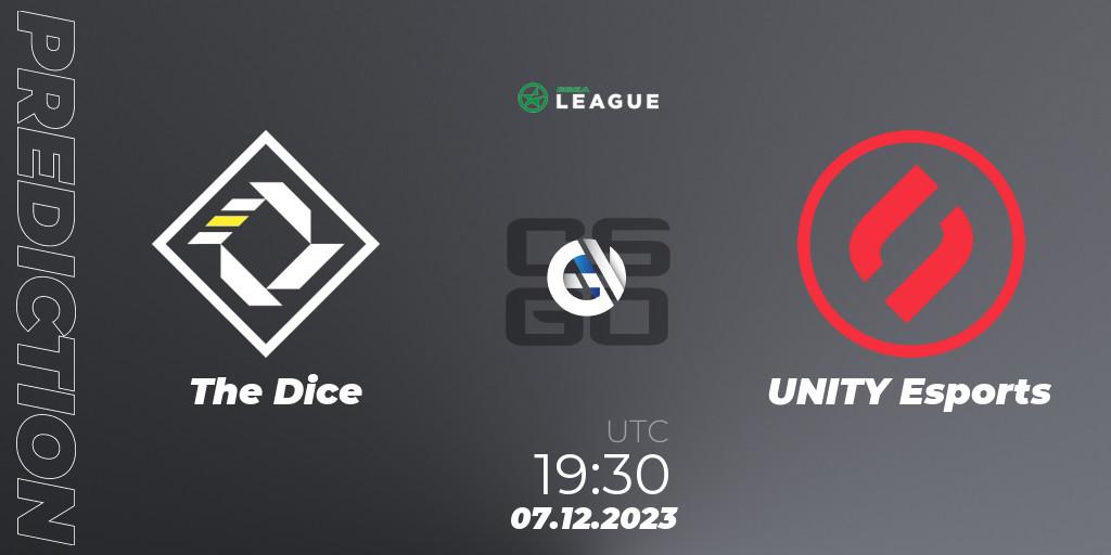 The Dice - UNITY Esports: прогноз. 07.12.23, CS2 (CS:GO), ESEA Season 47: Main Division - Europe